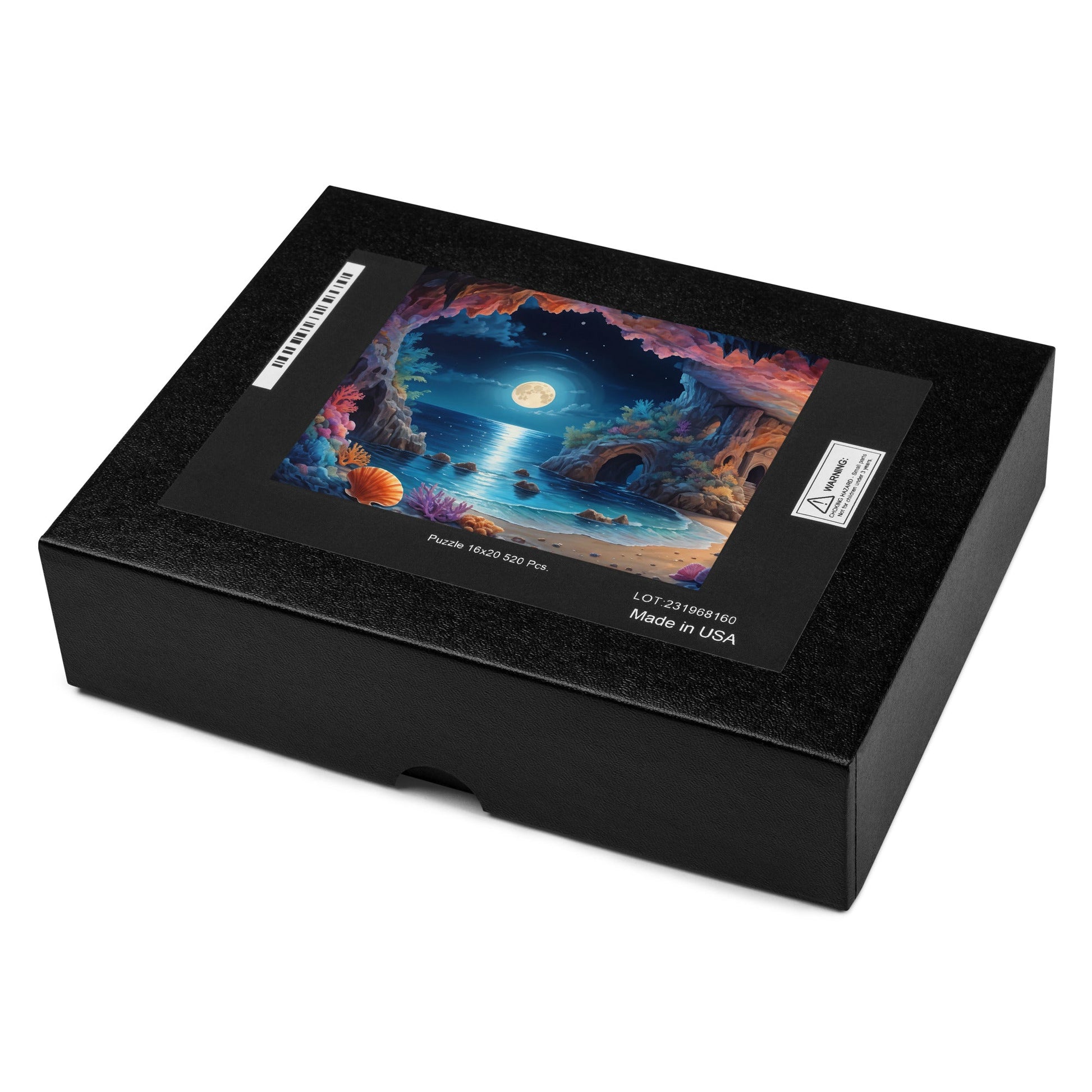 Majestic Moonlit Beach Jigsaw Puzzle - Puzzle - Discovery Co.