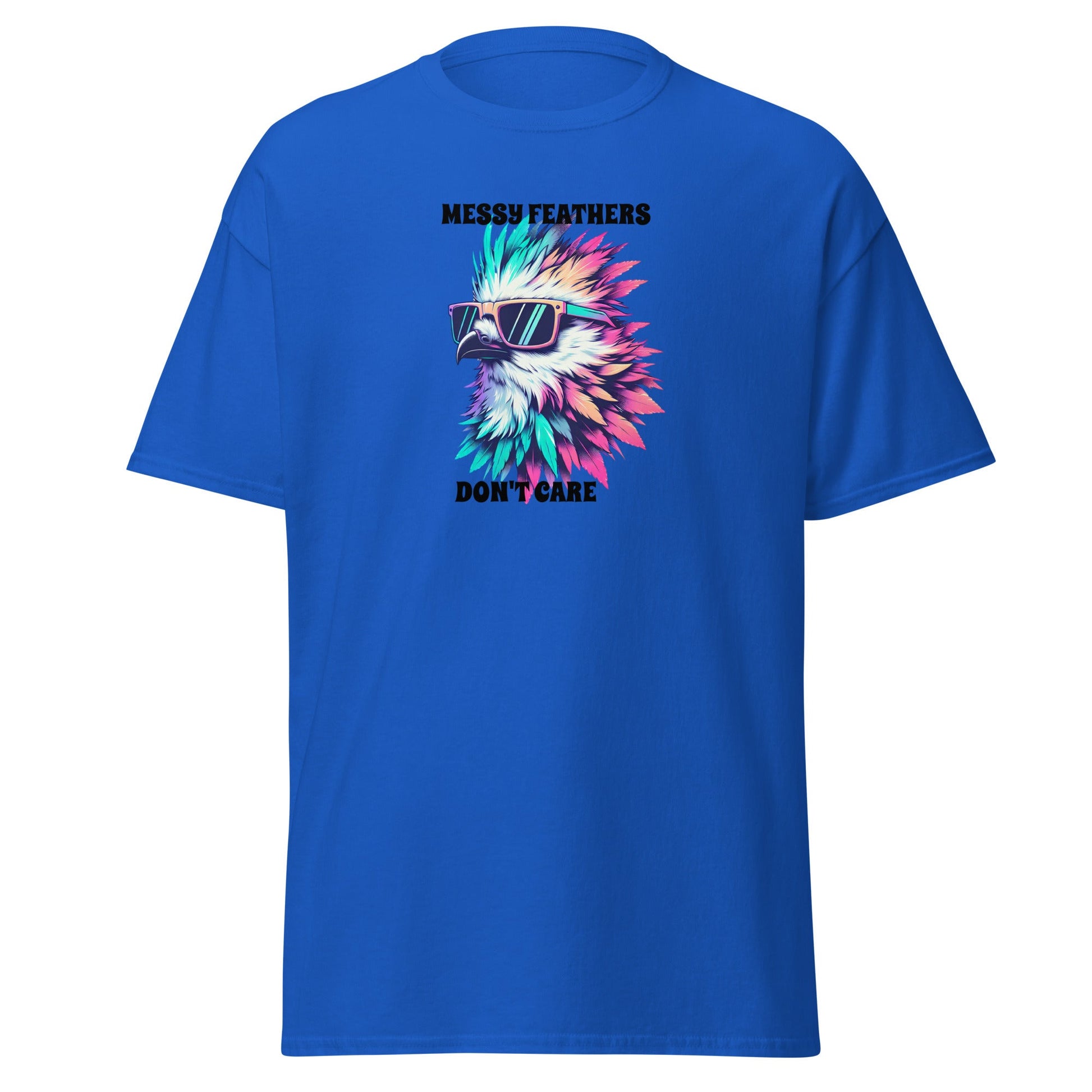 Messy Feathers Don't Care Men's (Unisex) Classic Tee - Men's Shirts - Discovery Co.