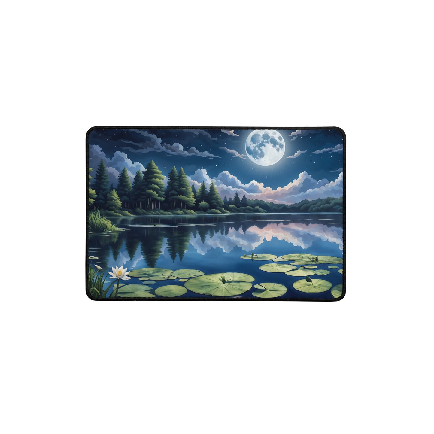 Midnight Lake Desk Mat - Mouse Pads - Discovery Co.