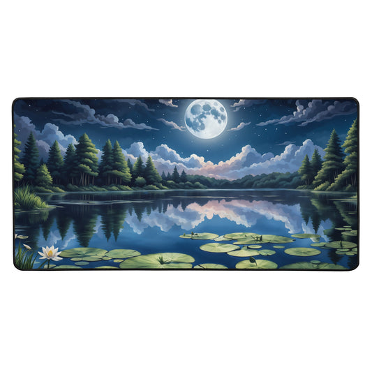 Midnight Lake Desk Mat - Mouse Pads - Discovery Co.