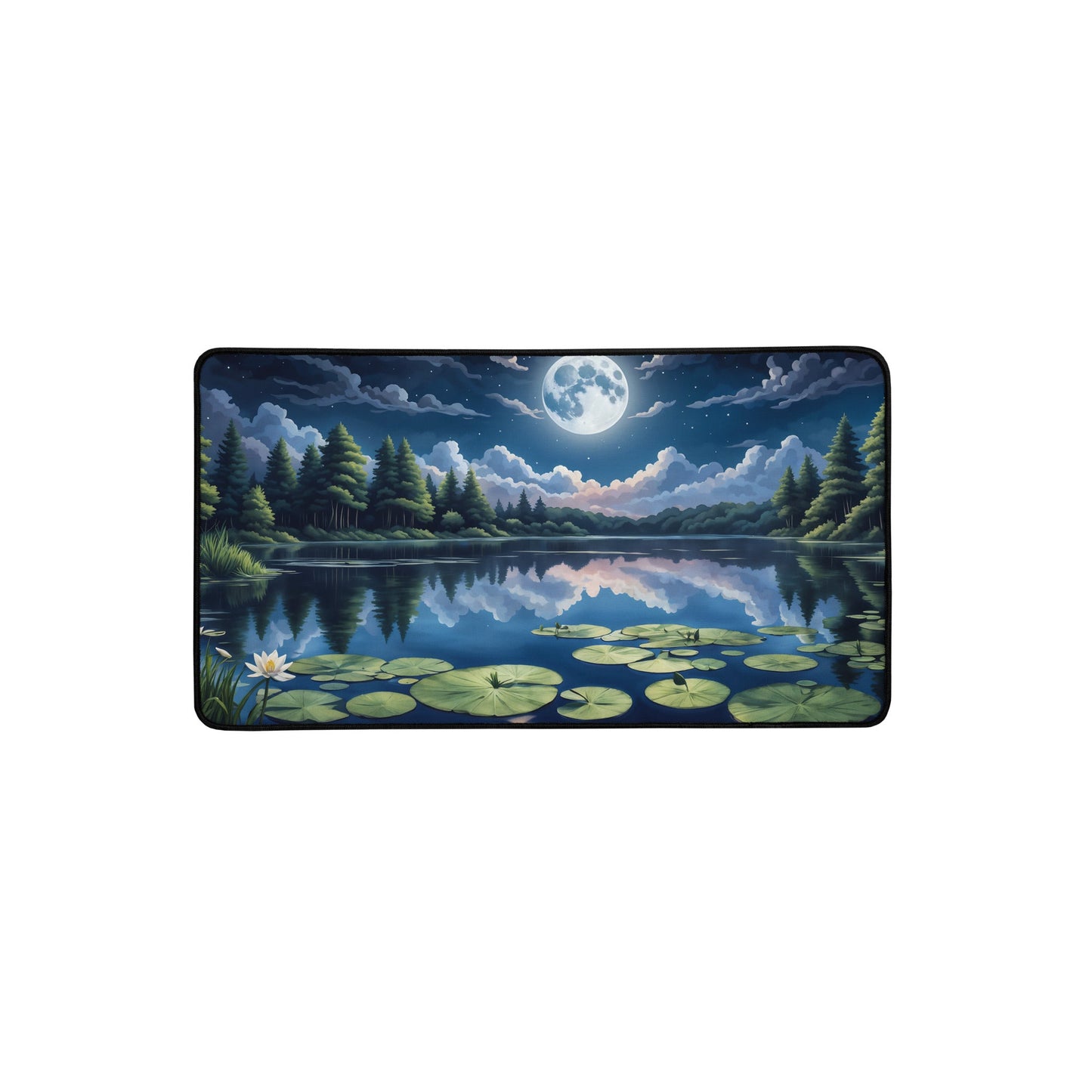 Midnight Lake Desk Mat - Mouse Pads - Discovery Co.