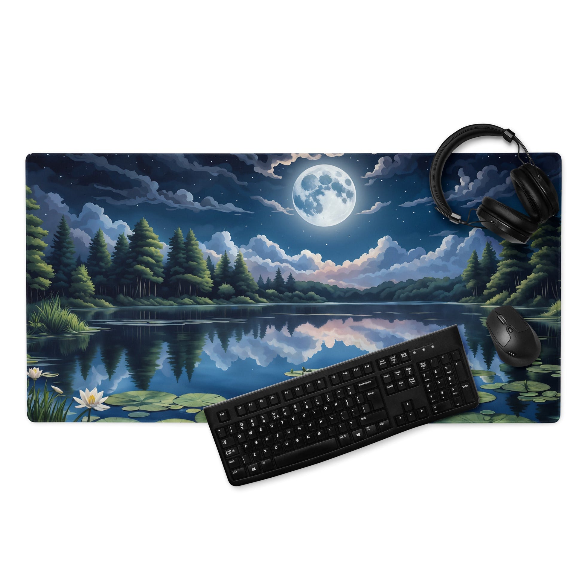 Midnight Lake Gaming Mouse Pad - Mouse Pads - Discovery Co.