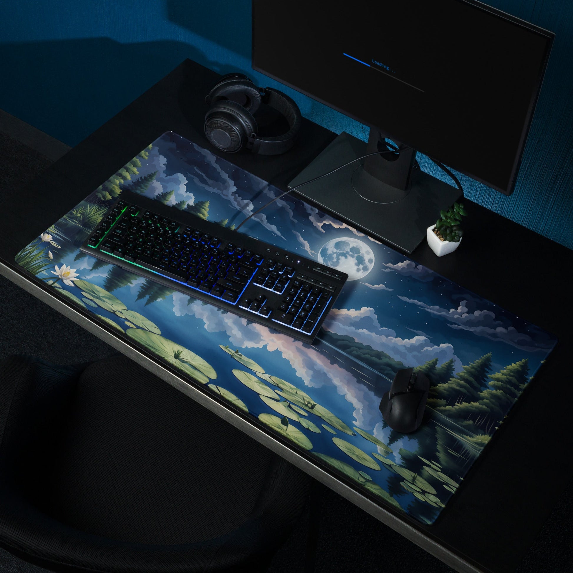 Midnight Lake Gaming Mouse Pad - Mouse Pads - Discovery Co.