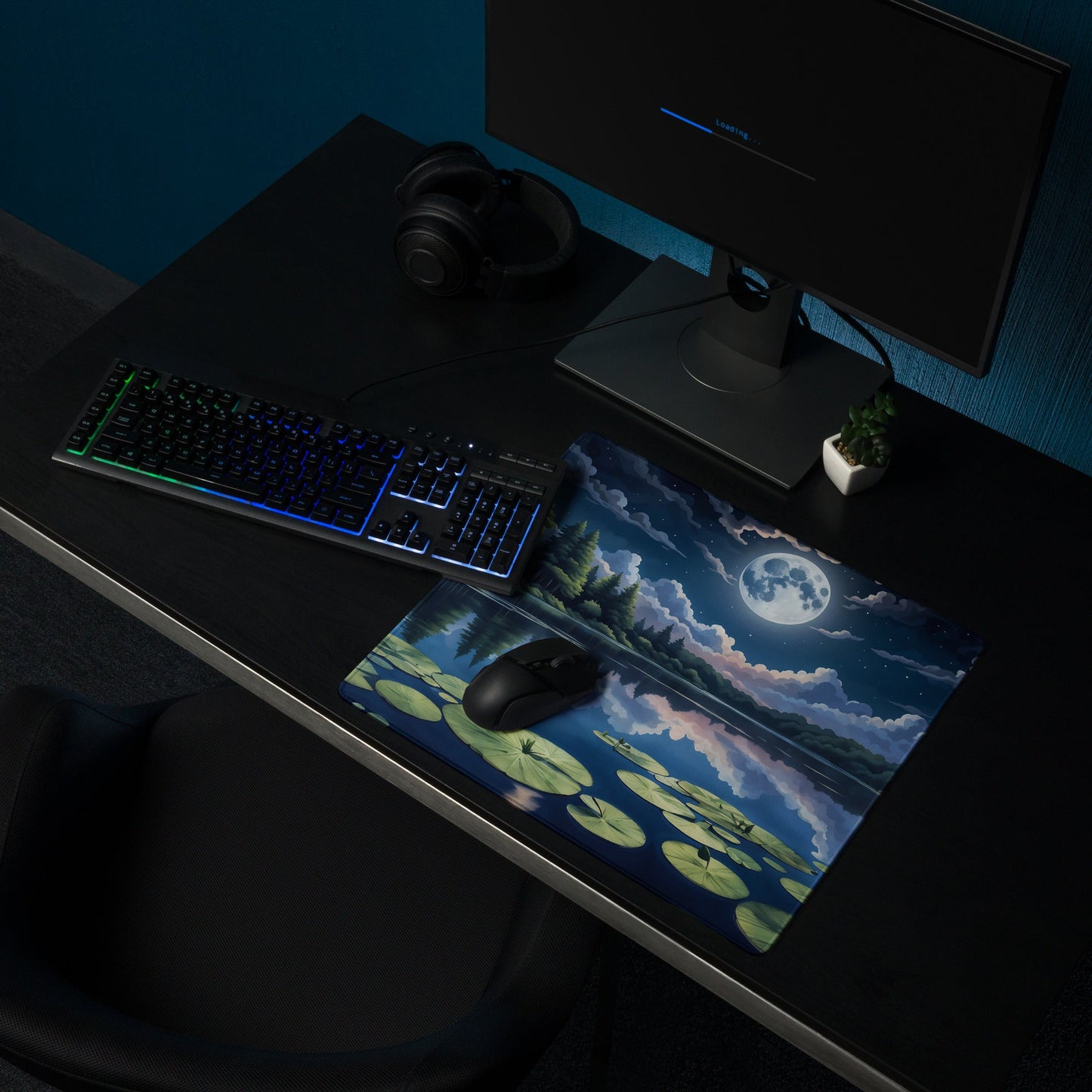 Midnight Lake Gaming Mouse Pad - Mouse Pads - Discovery Co.