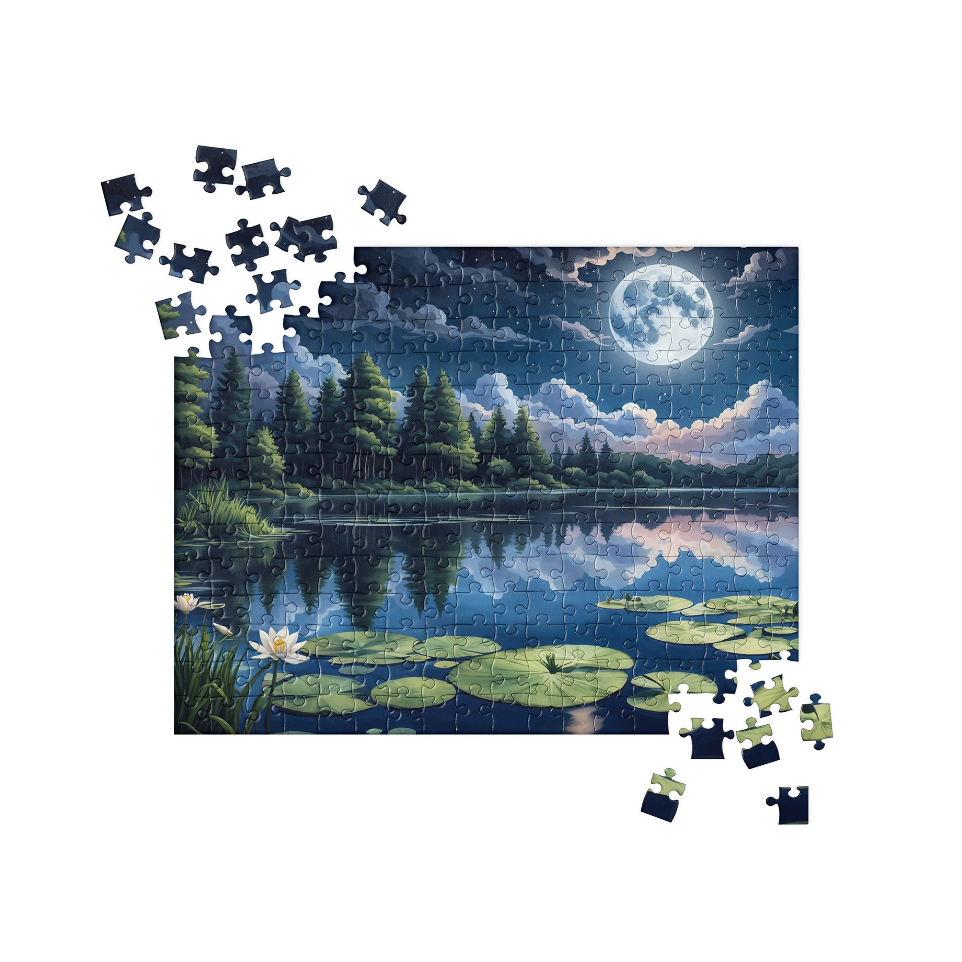Midnight Lake Jigsaw Puzzle - Puzzle - Discovery Co.