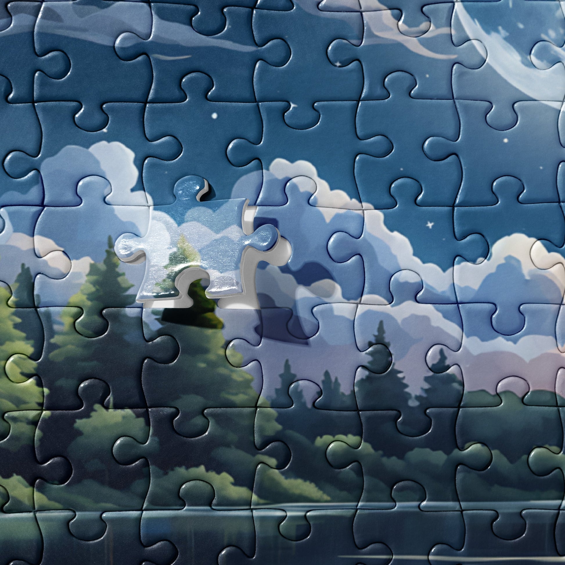 Midnight Lake Jigsaw Puzzle - Puzzle - Discovery Co.