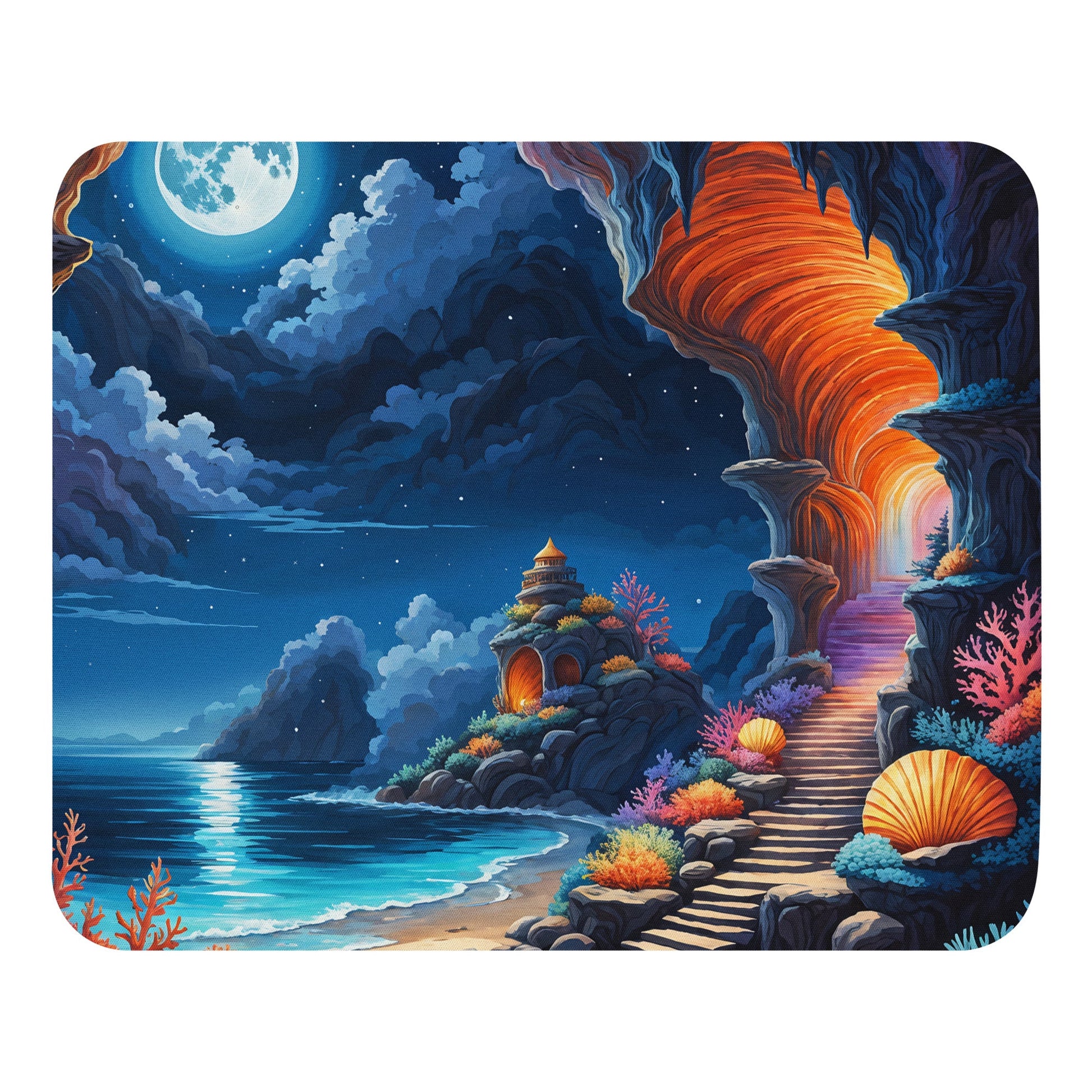 Midnight Sea Mouse Pad - Mouse Pads - Discovery Co.