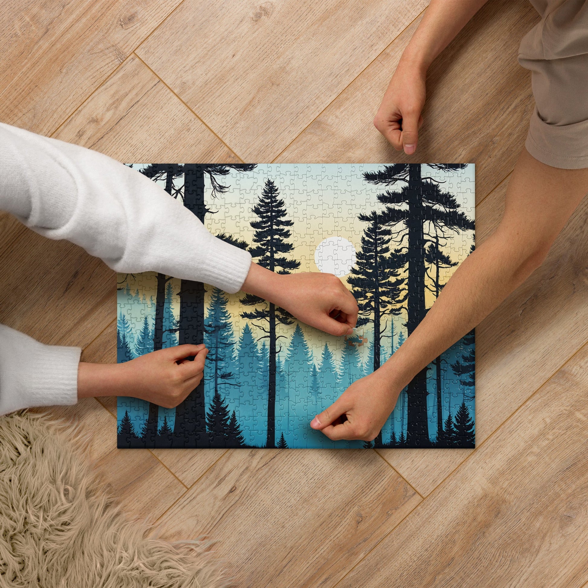 Misty Forest Jigsaw Puzzle - Puzzle - Discovery Co.