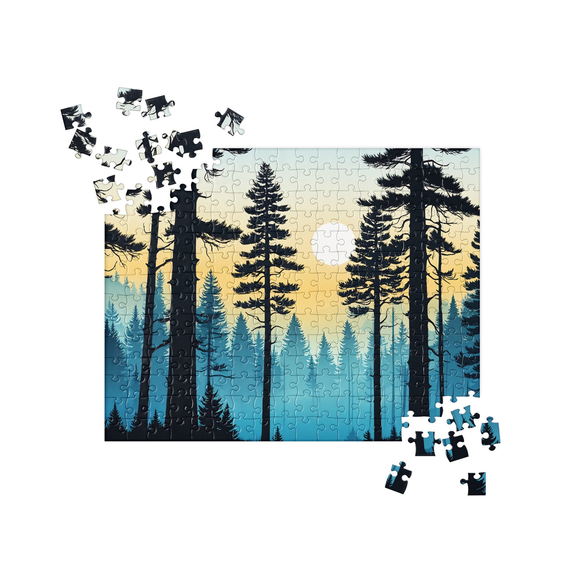 Misty Forest Jigsaw Puzzle - Puzzle - Discovery Co.