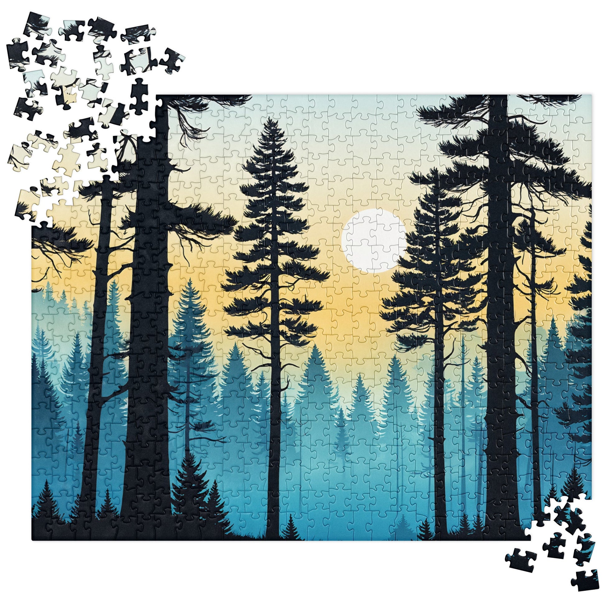Misty Forest Jigsaw Puzzle - Puzzle - Discovery Co.