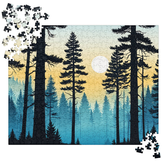 Misty Forest Jigsaw Puzzle - Puzzle - Discovery Co.