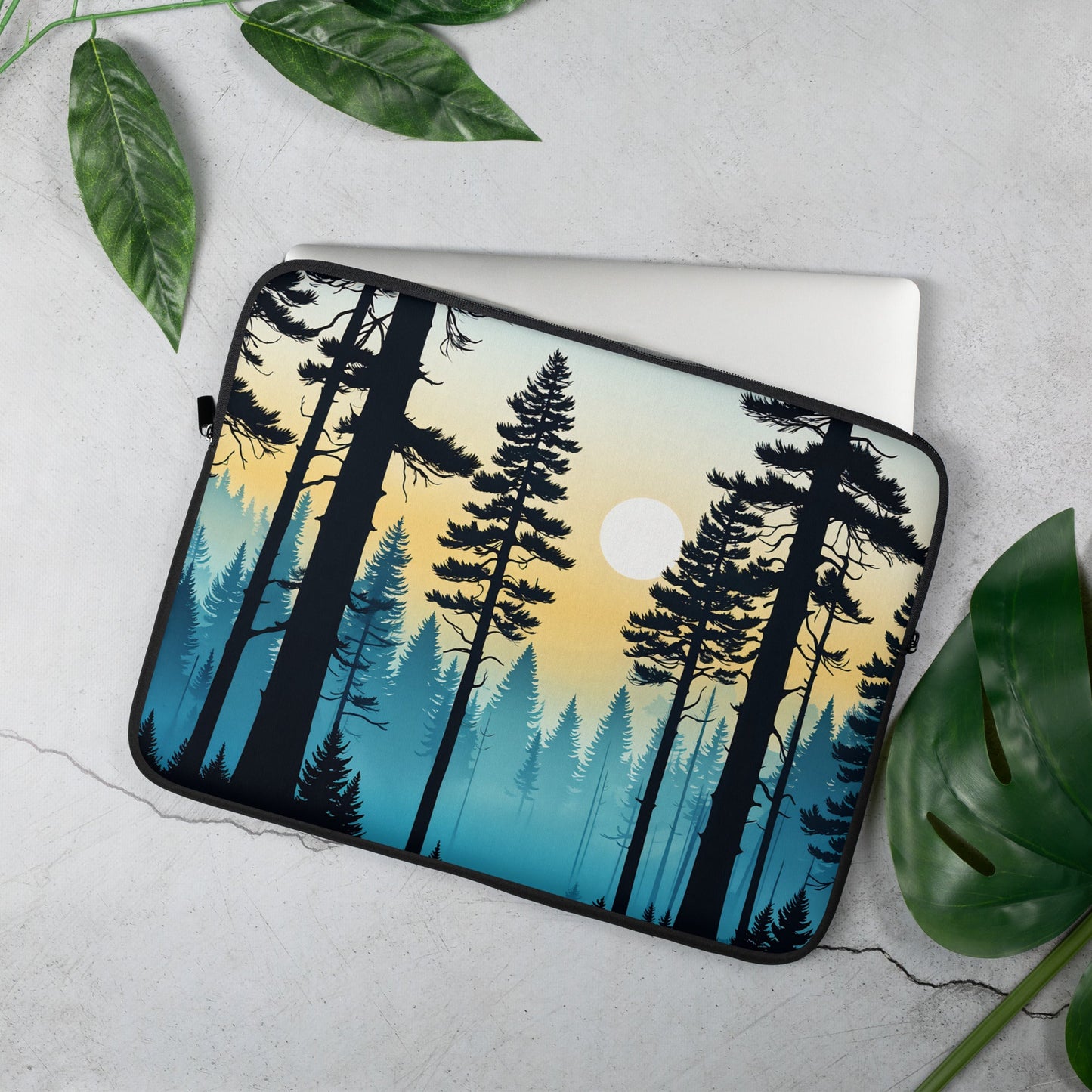 Misty Forest Laptop Sleeve - Laptop Cases - Discovery Co.