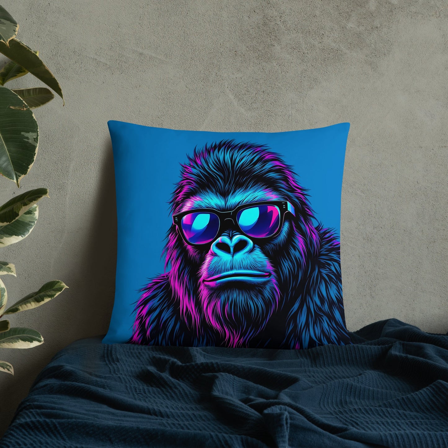 Monkey Basic Pillow - Pillows - Discovery Co.