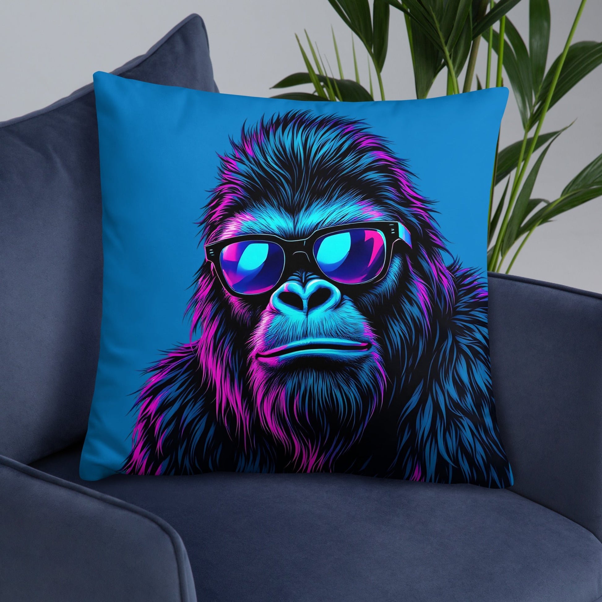 Monkey Basic Pillow - Pillows - Discovery Co.