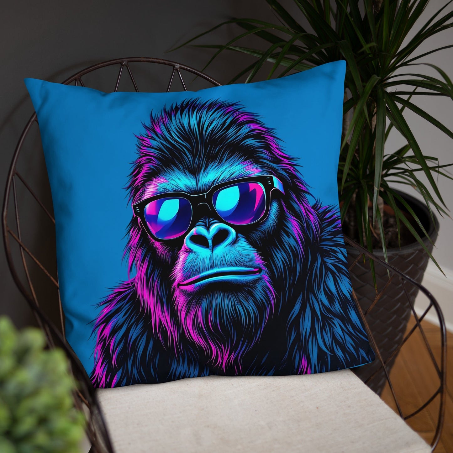 Monkey Basic Pillow - Pillows - Discovery Co.