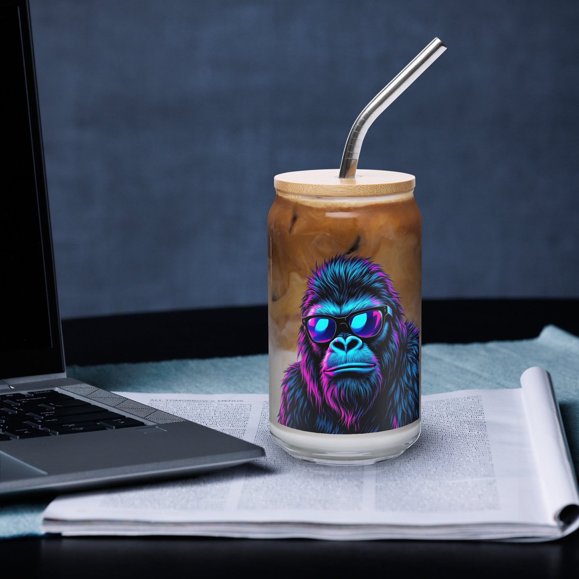 Monkey Can - Shaped Glass - Can - Shaped Glass - Discovery Co.