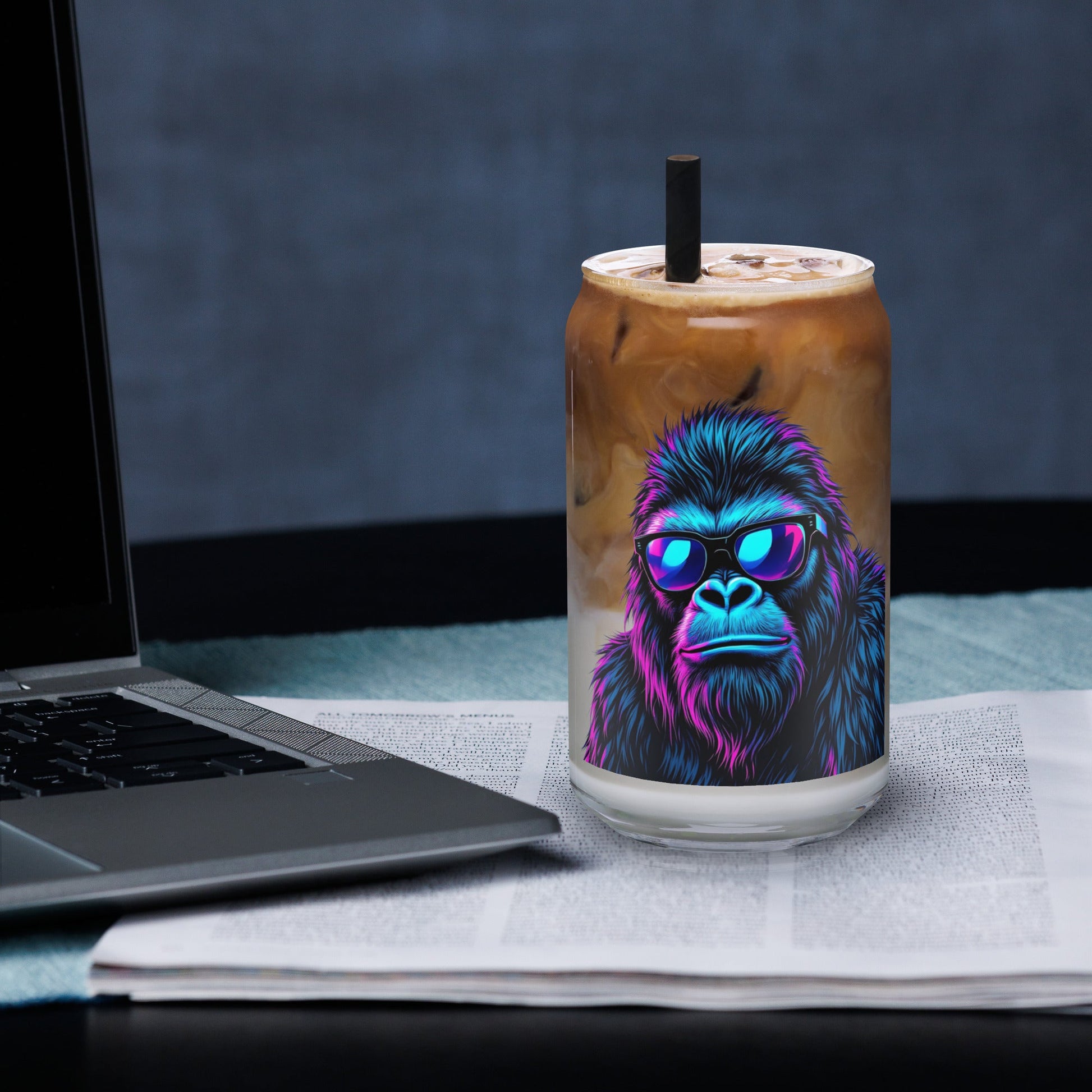 Monkey Can - Shaped Glass - Can - Shaped Glass - Discovery Co.