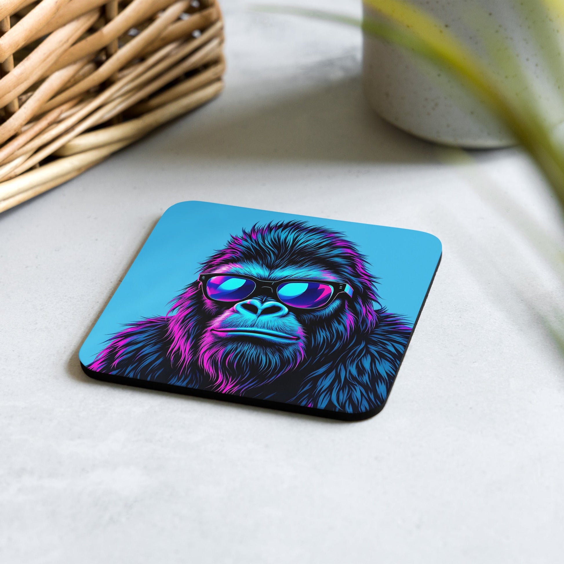 Monkey Cork - Back Coaster - Coasters - Discovery Co.