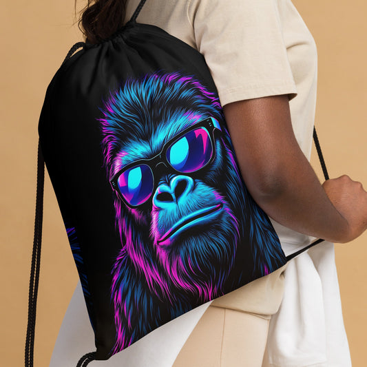 Monkey Drawstring Bag - Drawstring Bag - Discovery Co.