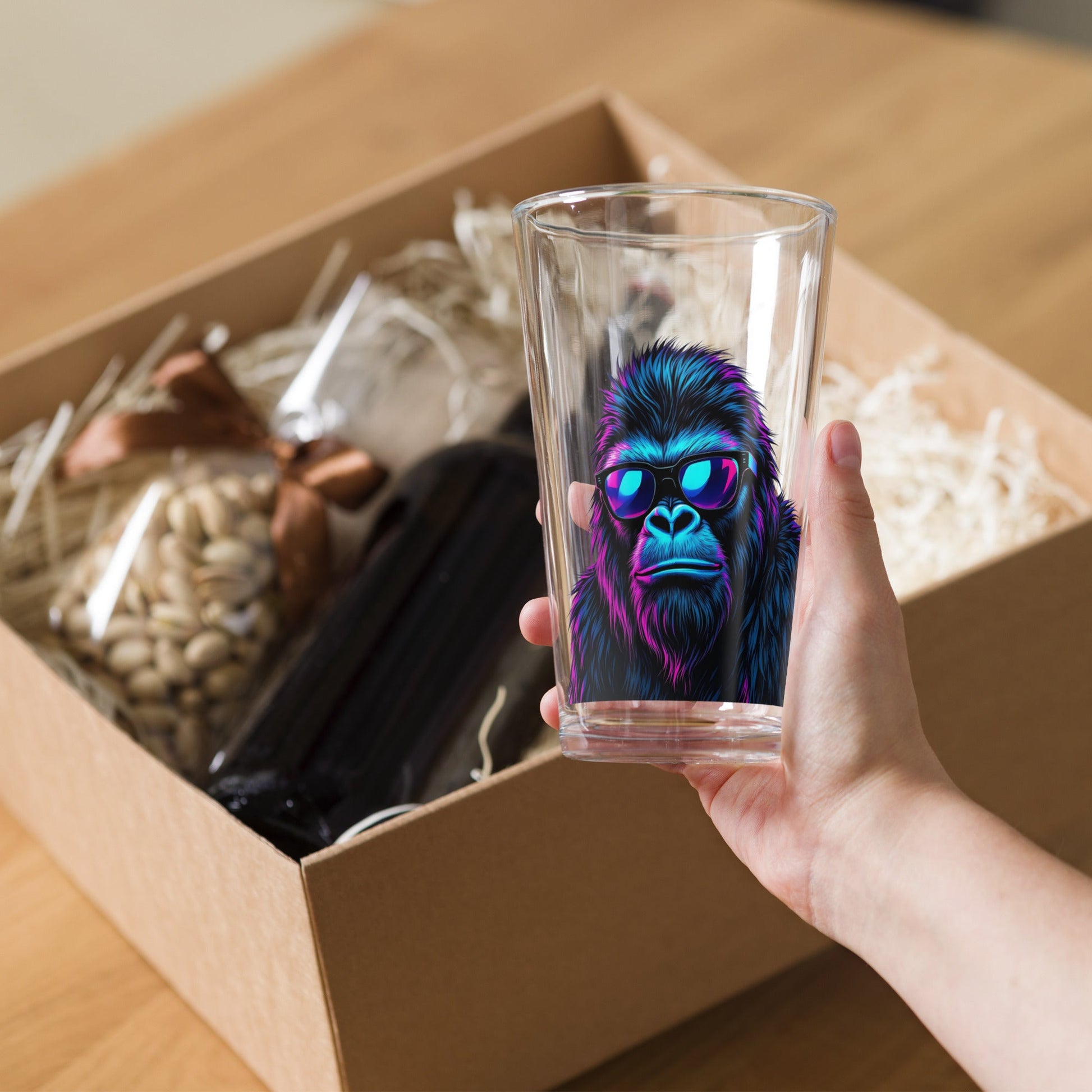 Monkey Pint Glass - Beer Glass - Discovery Co.