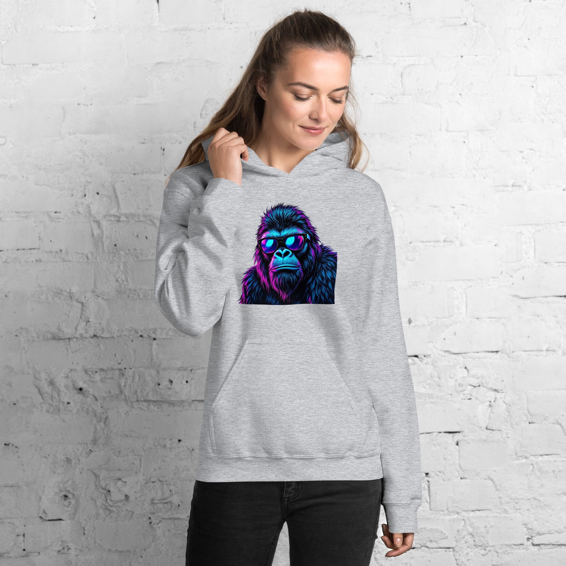 Monkey Women's (Unisex) Hoodie - Hoodies - Discovery Co.