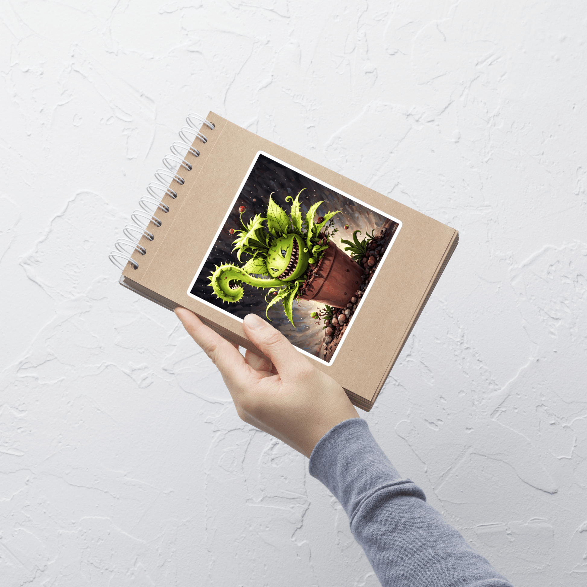 Monster Venus Flytrap Bubble - Free Stickers - Stickers - Discovery Co.