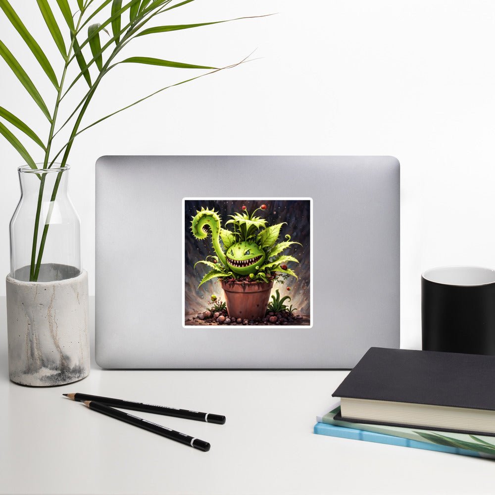 Monster Venus Flytrap Bubble - Free Stickers - Stickers - Discovery Co.