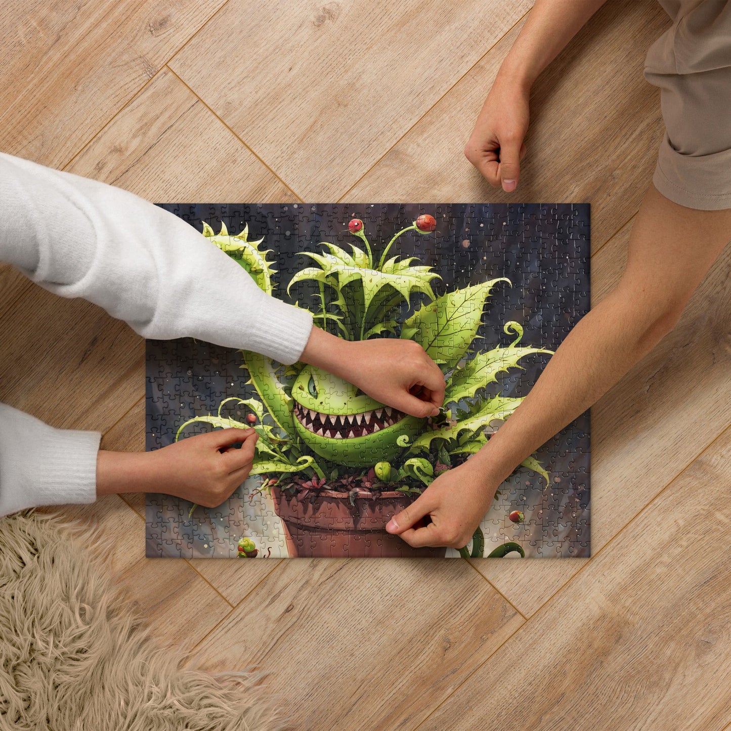 Monster Venus Flytrap Jigsaw Puzzle - Puzzle - Discovery Co.