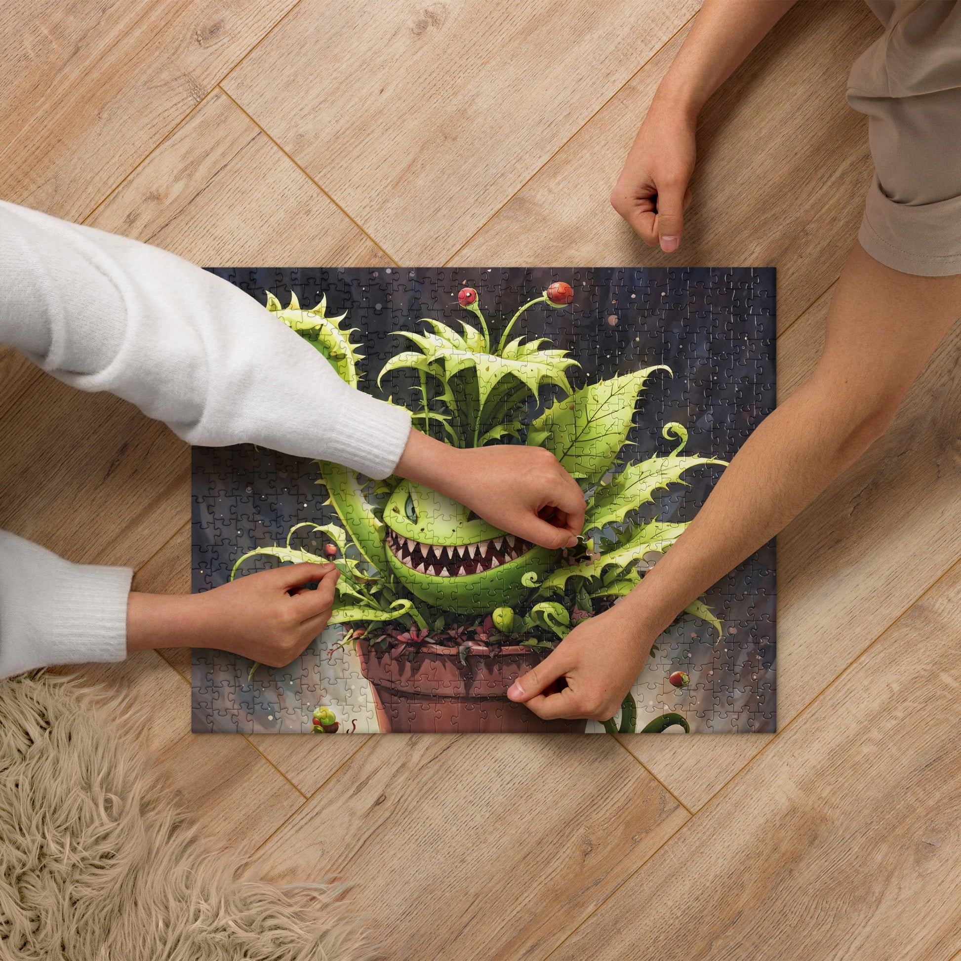 Monster Venus Flytrap Jigsaw Puzzle - Puzzle - Discovery Co.