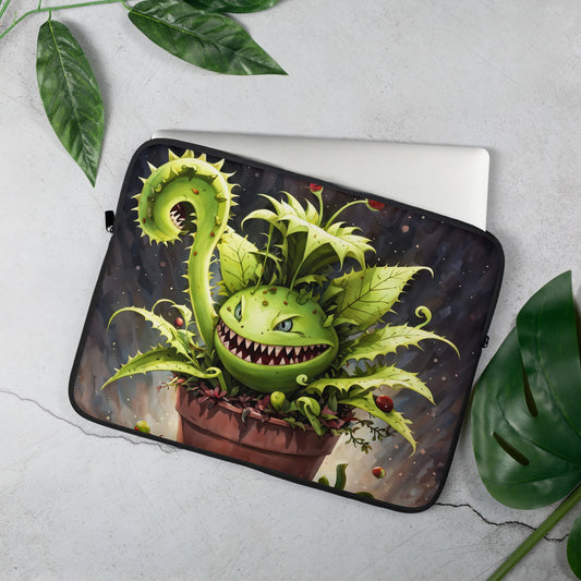 Monster Venus Flytrap Laptop Sleeve - Laptop Cases - Discovery Co.