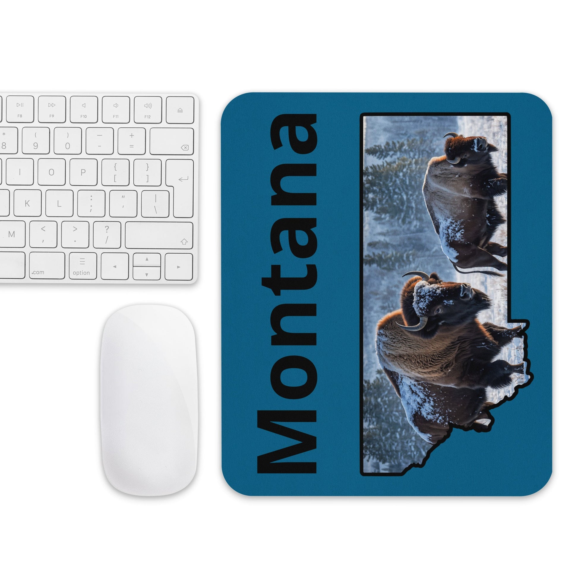 Montana Bison Mouse Pad - Mouse Pads - Discovery Co.