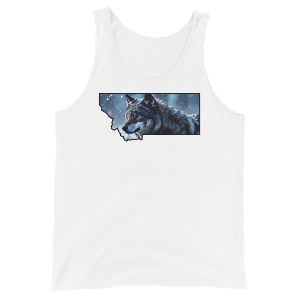 Montana Wolf Men's Tank Top - Men's Shirts - Discovery Co.