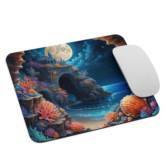 Moon Lit Cave II Mouse Pad - Mouse Pads - Discovery Co.