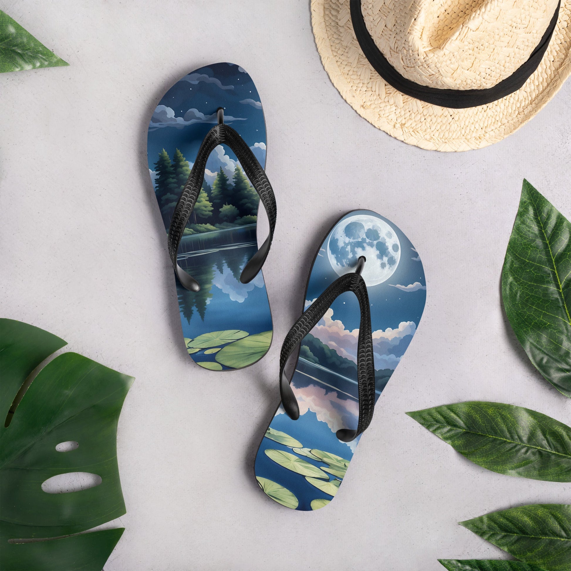 Moon Lit Lake Flip - Flops - Footwear - Discovery Co.