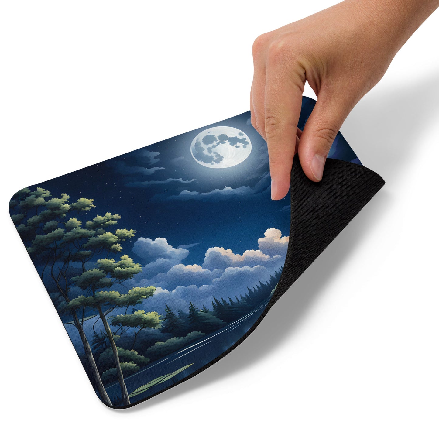 Moon Lit Lake Mouse Pad - Mouse Pads - Discovery Co.