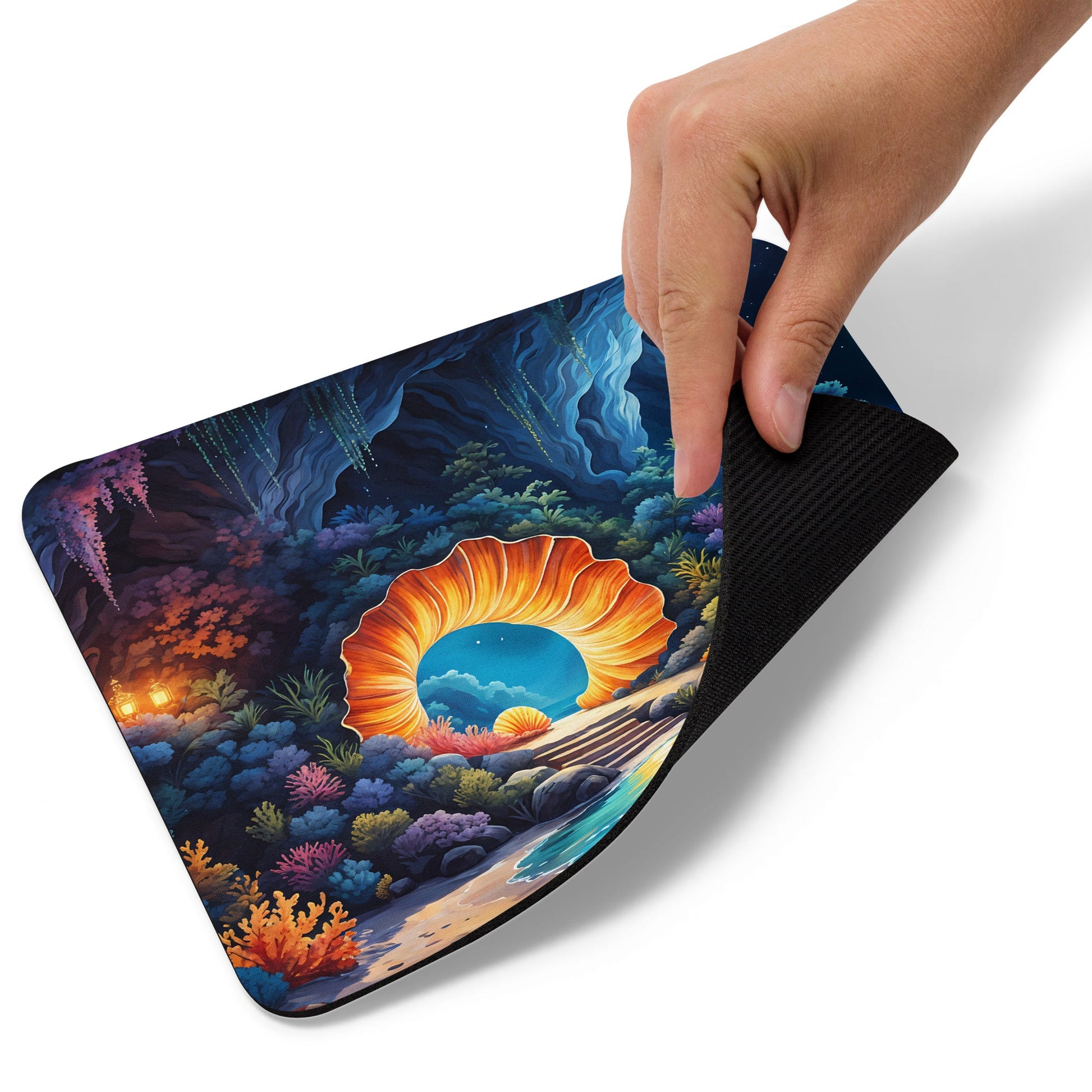 Moon Lit Shore Mouse Pad - Mouse Pads - Discovery Co.