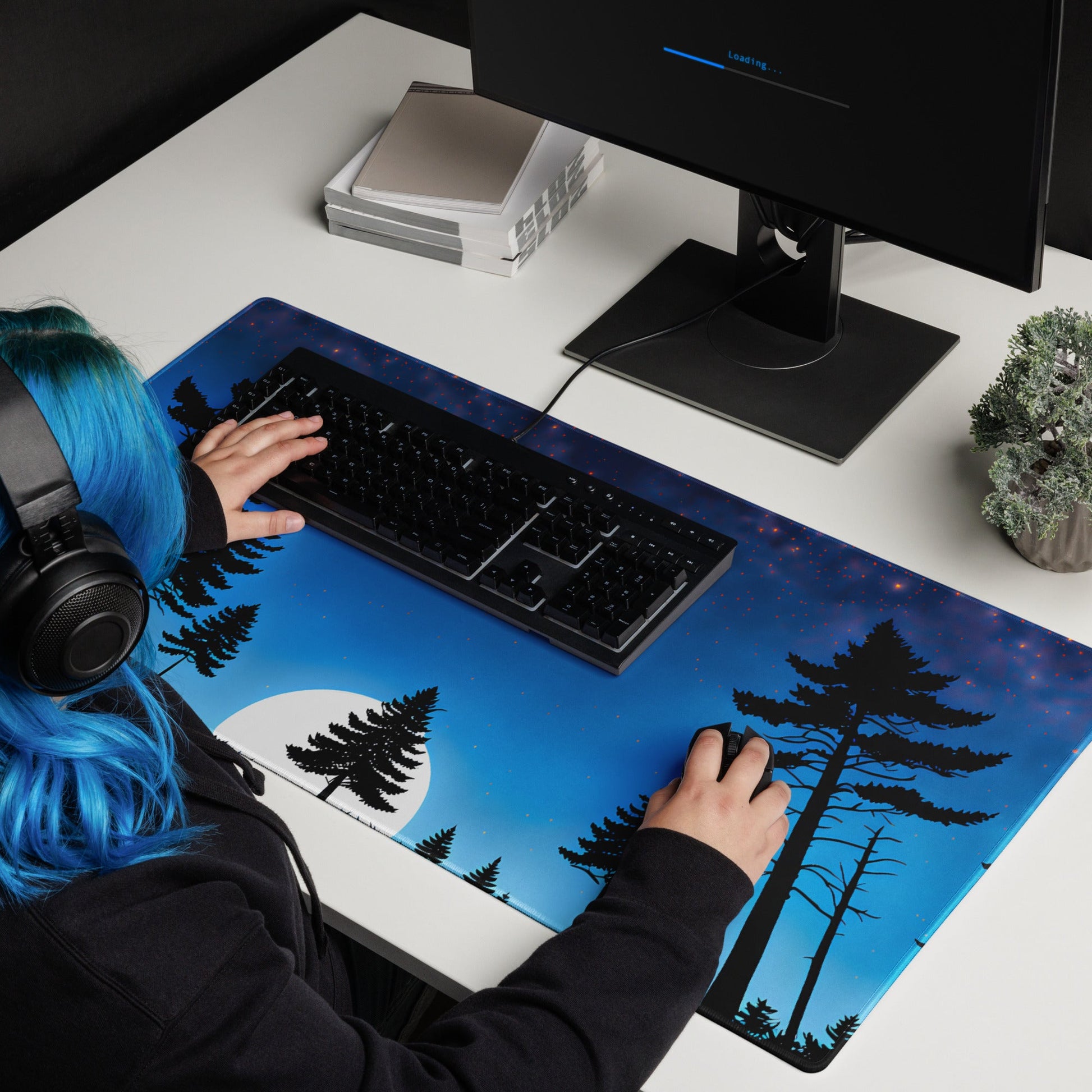 Moonlight Forest Gaming Mouse Pad - Mouse Pads - Discovery Co.