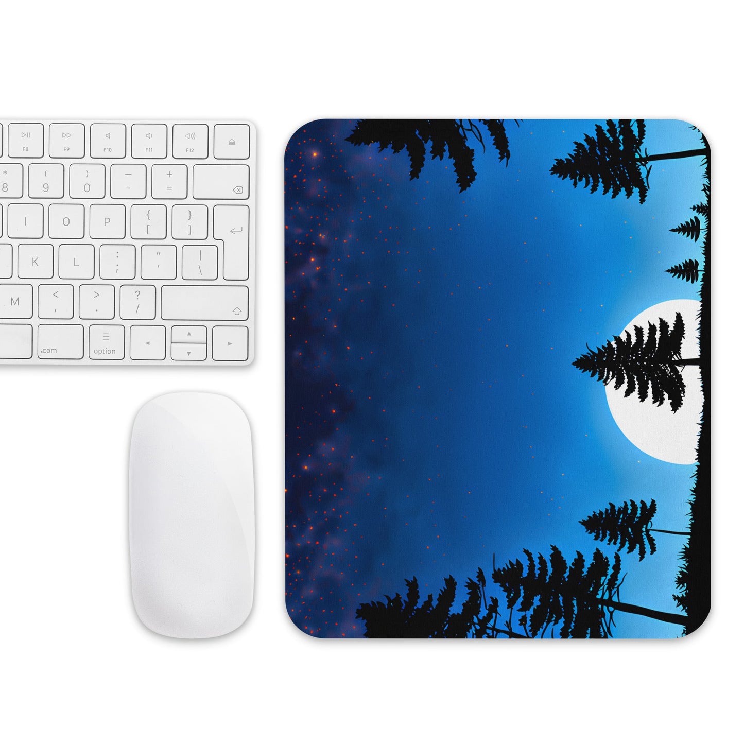 Moonlight Forest Mouse Pad - Mouse Pads - Discovery Co.