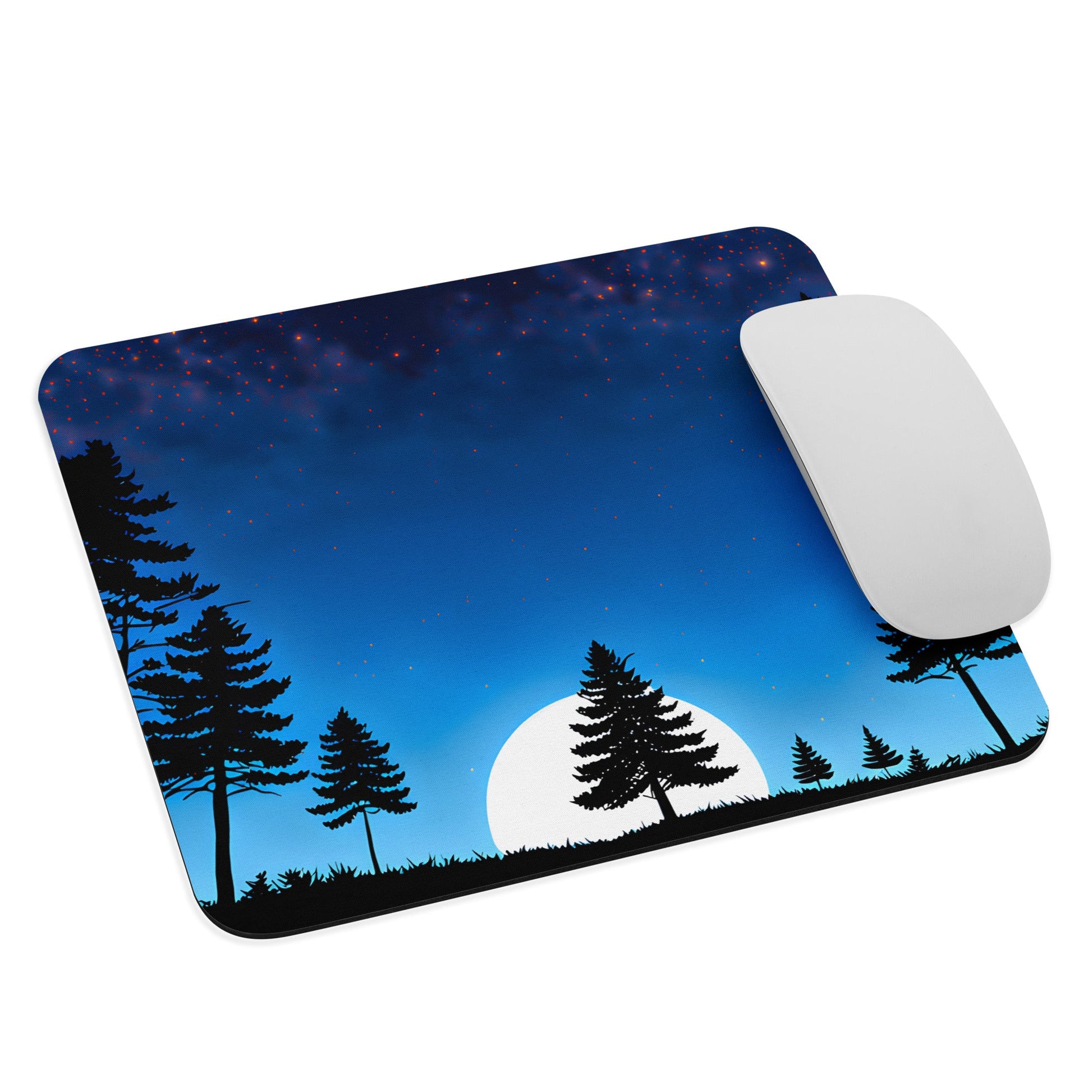 Moonlight Forest Mouse Pad - Mouse Pads - Discovery Co.