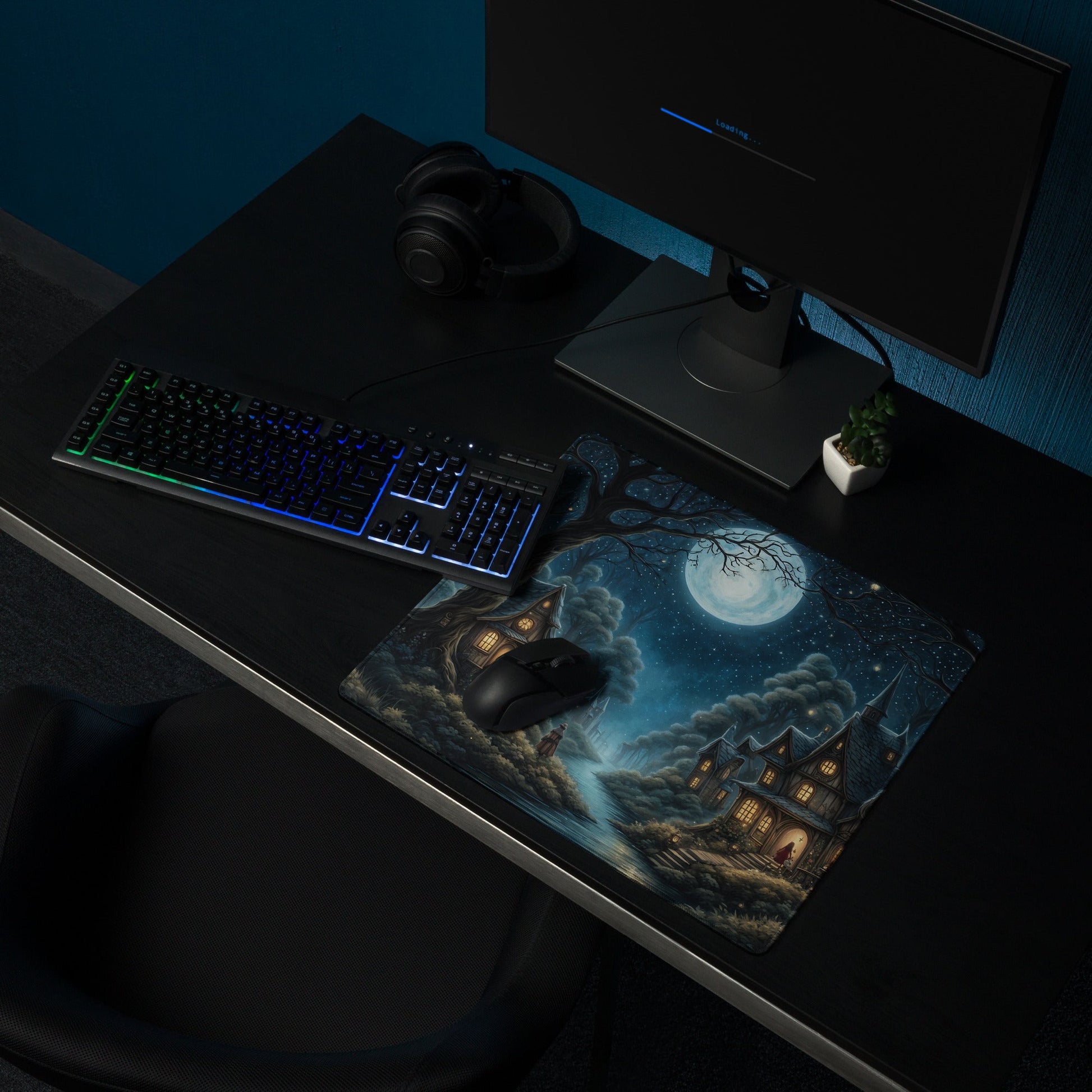 Moonlight Village Gaming Mouse Pad - Mouse Pads - Discovery Co.