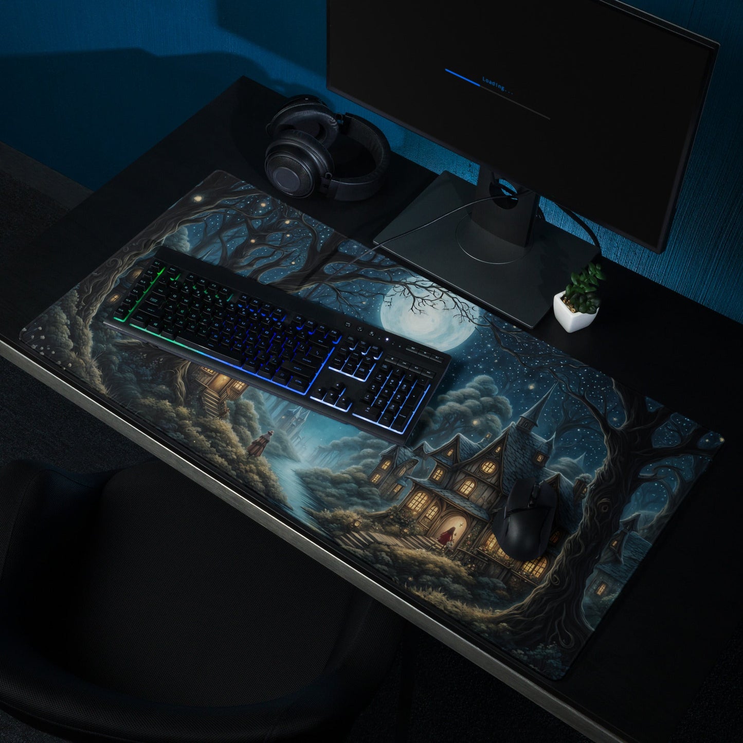 Moonlight Village Gaming Mouse Pad - Mouse Pads - Discovery Co.