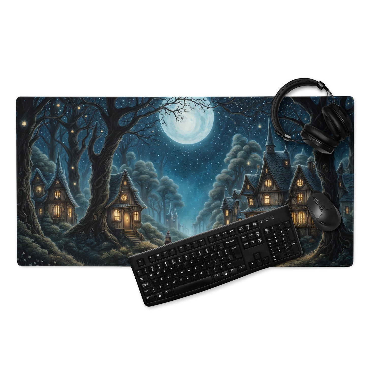 Moonlight Village Gaming Mouse Pad - Mouse Pads - Discovery Co.