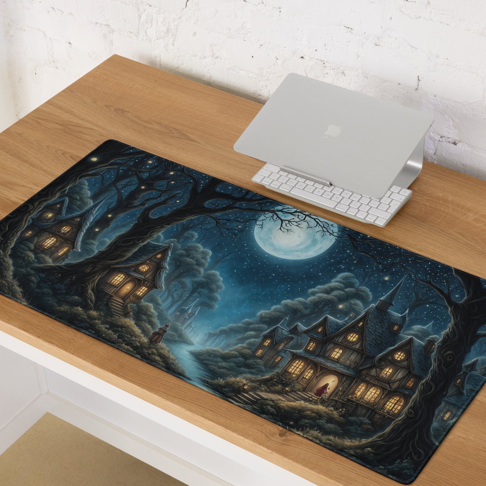 Moonlight Village Gaming Mouse Pad - Mouse Pads - Discovery Co.