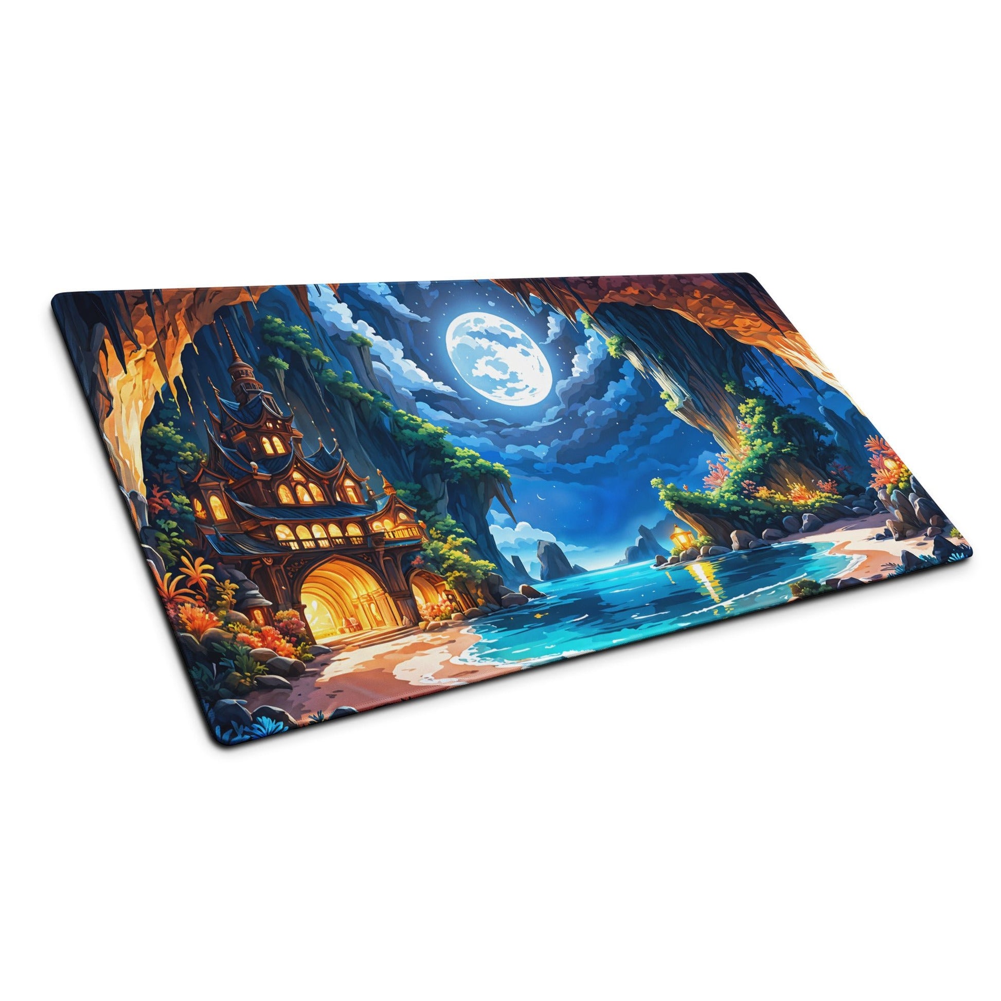 Moonlit Cave Gaming Mouse Pad - Mouse Pads - Discovery Co.