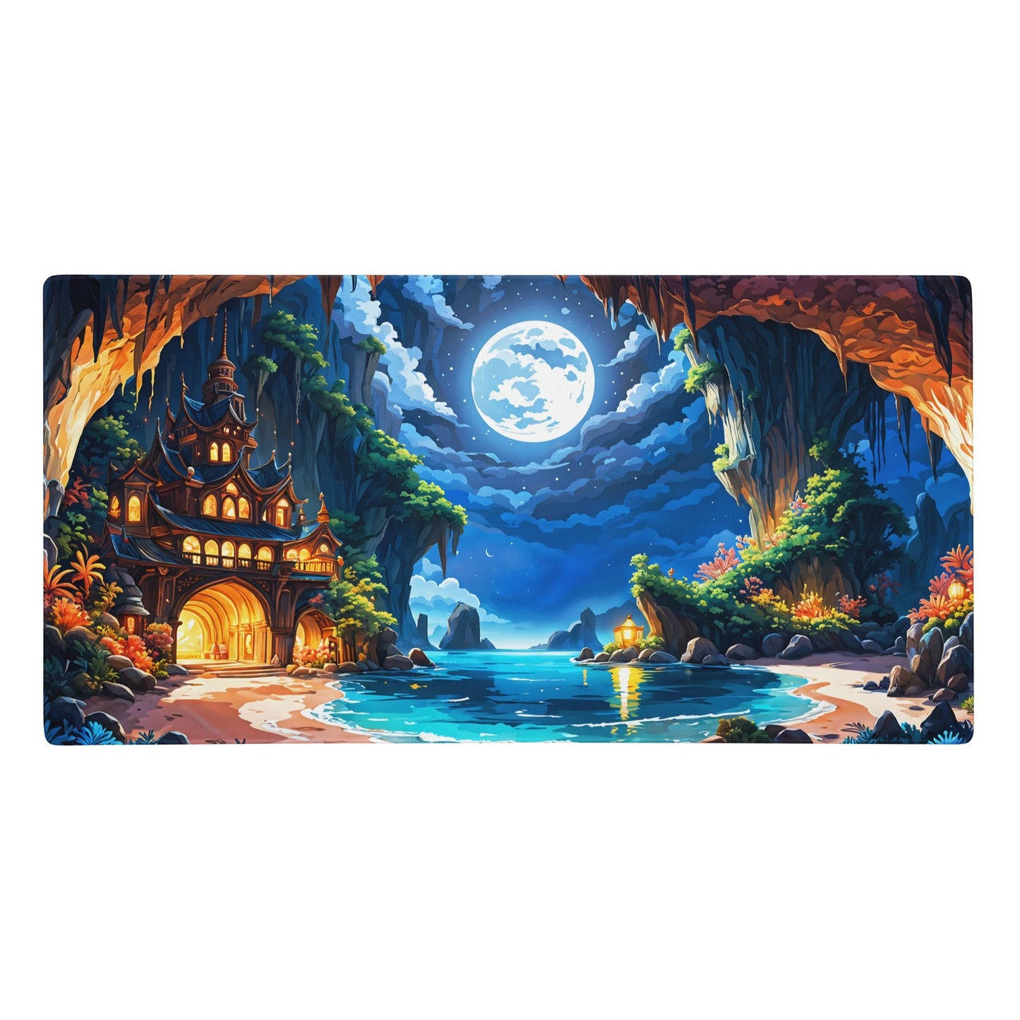 Moonlit Cave Gaming Mouse Pad - Mouse Pads - Discovery Co.