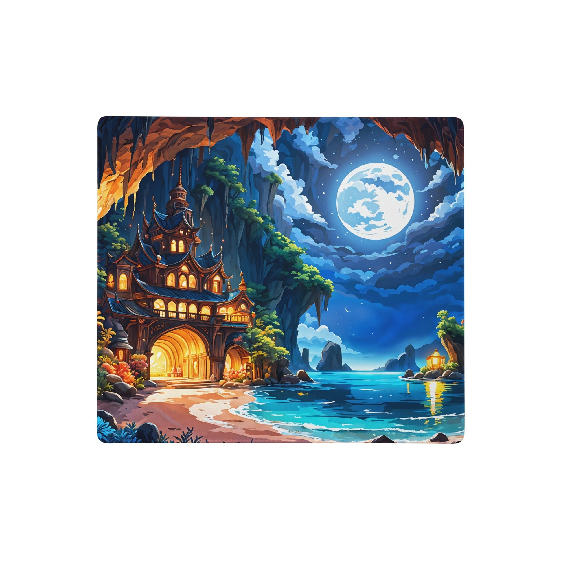 Moonlit Cave Gaming Mouse Pad - Mouse Pads - Discovery Co.