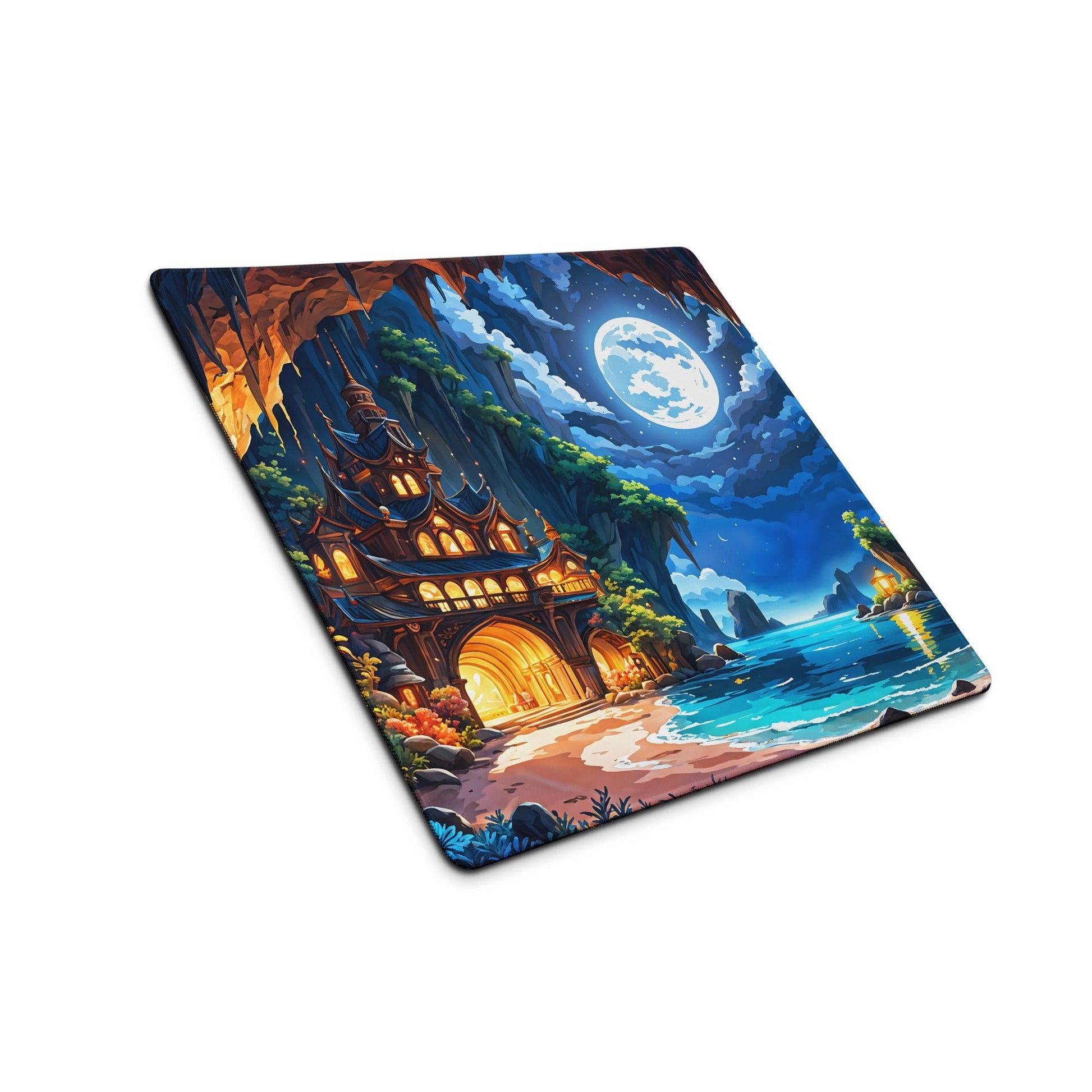 Moonlit Cave Gaming Mouse Pad - Mouse Pads - Discovery Co.