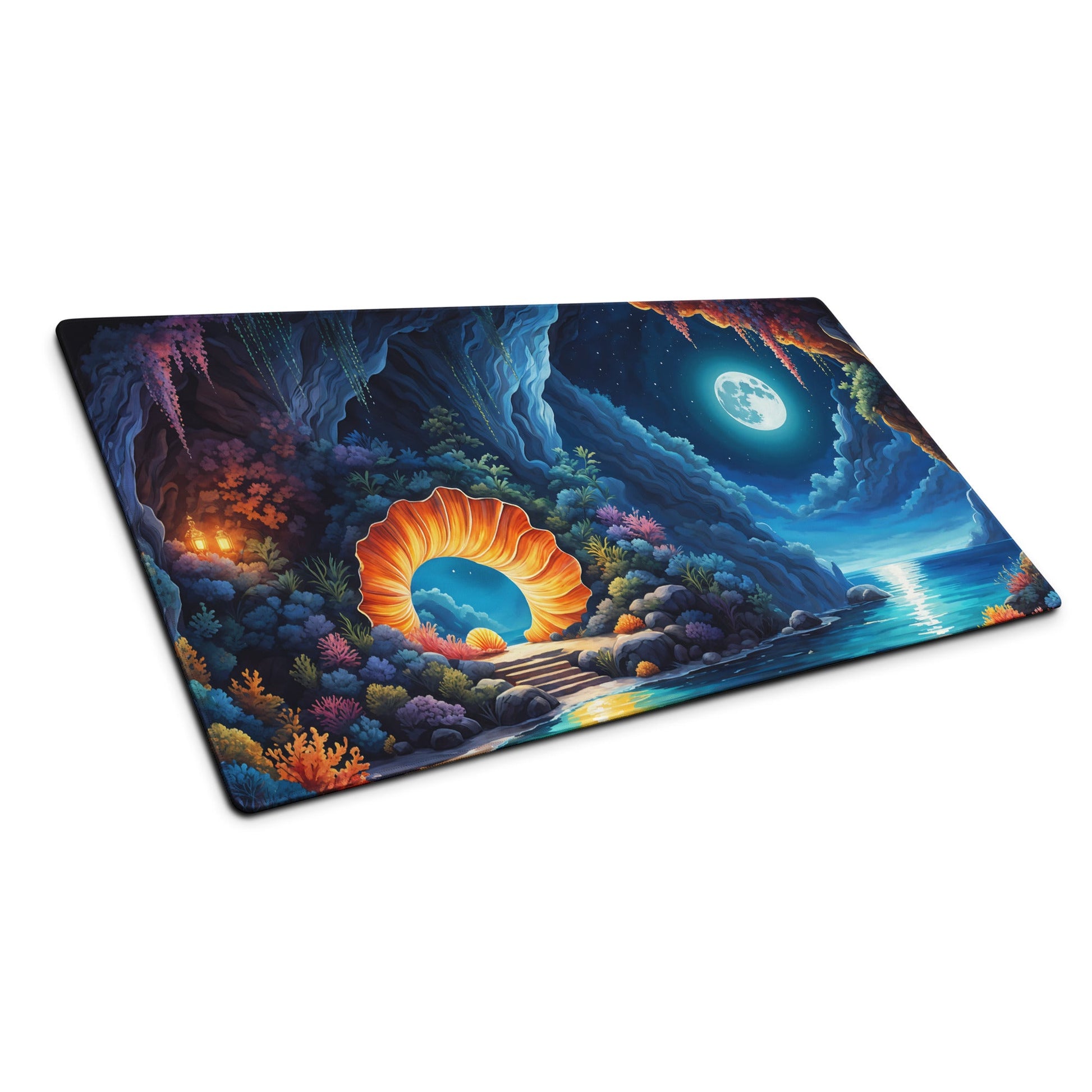 Moonlit shore Gaming Mouse Pad - Mouse Pads - Discovery Co.