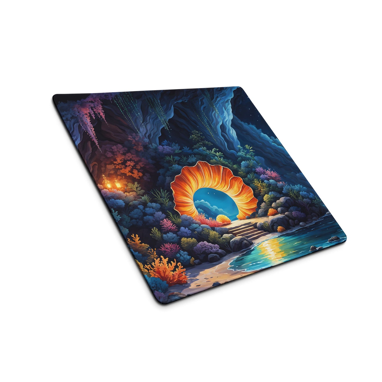 Moonlit shore Gaming Mouse Pad - Mouse Pads - Discovery Co.