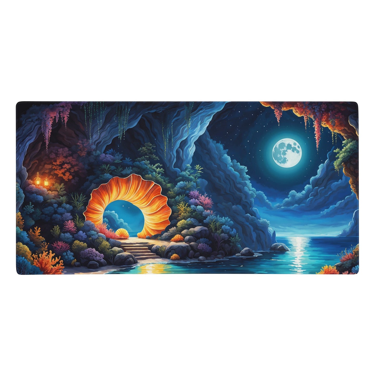 Moonlit shore Gaming Mouse Pad - Mouse Pads - Discovery Co.